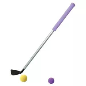 어린이 학교체육 가벼운 우레탄폼 골프채 7번 스틱+공/ 에너지발산 모둠활동 감각통합