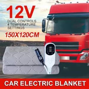 온열담요 보온 난방 12V 전기 담요 플러시 히터 온열 매트리스 온도 기 여행용 히팅 매트 겨울용 바디 워머