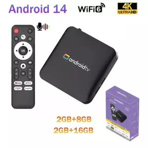 셋톱박스 TV 박스 H96mAX Amlogic S905L3 안드로이드 140 4K 비디오 디코딩 24G5G WiFi6 음성 비서 홈시어
