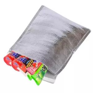 은박봉투 냉온백 은박아이스 음식포장팩 간식보냉 아이스소량용 35x40cm 5매입