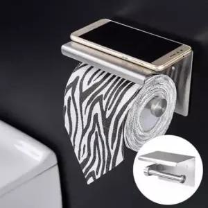 [SBD] 무타공 휴지걸이 방향제 화장지 스테인리스 홀더 디스펜서 핸드폰 거치대