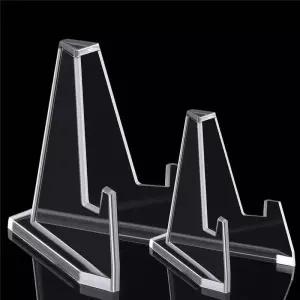 메달거치대 걸이 보관함 투명 아크릴 동전 디스플레이 스탠드 홀더 스몰 이젤 랙 기념 도전 캡슐