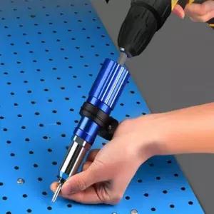 리벳건 어댑터 전기 드릴 너트 비트 목공 DIY 공구