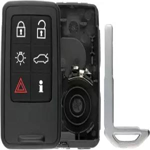 키리스 옵션 엔트리 원격 스마트 키포브 케이스 쉘 버튼 패드 외부 커버 볼보 KR55WK49264