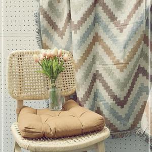 이불 감성 소파덮개 캠핑 학교 담요 관공서 러그 차박 130x180 블랑캣 웨이브