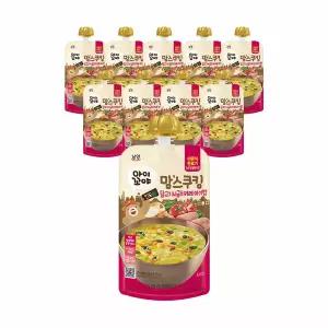 남양 맘스쿠킹 이유식 닭고기 시금치 카레 아기밥 (15개월) 10개