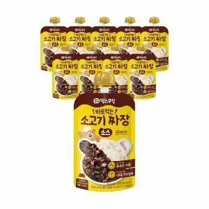 남양 맘스쿠킹 바로먹는 소고기 짜장소스 100g 10개