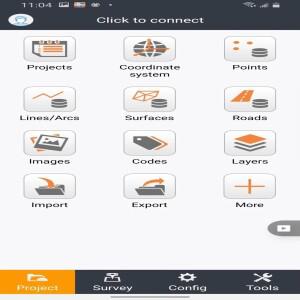CHC 랜드스타 8 소프트웨어 라이선스 안드로이드 컨트롤러 HCE600 RTK GNSS 영어 CHCNAV I73 I76 I83 I89