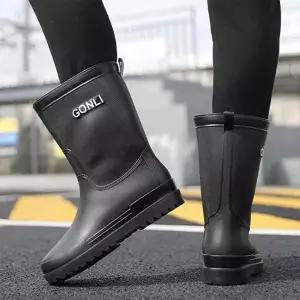 [RIZPICK]우천장화 방수성 신발류작업용 부츠슈즈 비오는날 남성용