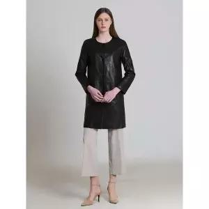 [하프클럽/르오트]베지터블 이태리 천연양가죽 램스킨 롱코트-사이즈 55~77다양