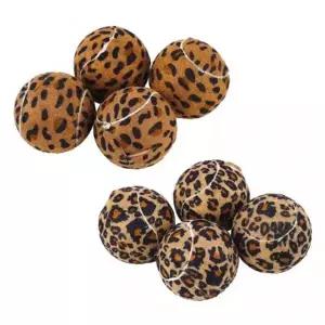 디디샵 의자 발 커버 호피무늬 레오파드 테니스공