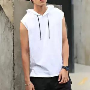 후드 민소매티 여름 쿨링 썸머 레이어드룩 2컬러