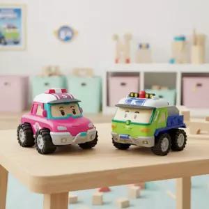 로보카폴리 다이캐스팅 캐릭터카 자동차 모형 장난감 피규어 역할놀이 미니카 다이캐스트