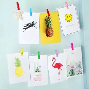 촬영용사진집게 나무집게 인테리어 선물 마끈 사진꾸미기