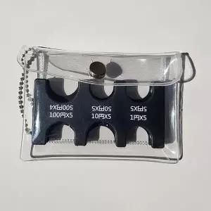 일본 동전 지갑 2종세트 엔화 홀더 여행용 PVC파우치