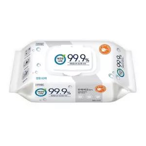 손소독티슈 AUH661W5 캡형 60매 1P