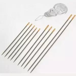 재봉틀바늘 10P 가죽공예도구 1팩 바느질세트 바늘 가