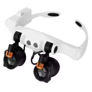 돋보기 안경 LED 라이트 확대경 루페 렌즈