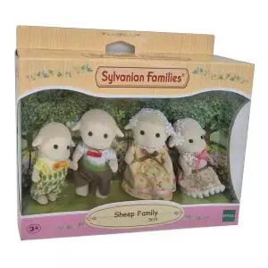 실바니안패밀리 양 패밀리 아기 동물 피겨 세트 여아 생일 입학