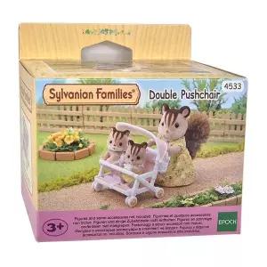 실바니안패밀리 아기 동물 인형 쌍둥이 유모차 세트 여아 생일