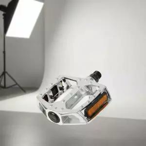 알루미늄 평페달 로드 자전거 발판 논슬립 핀 교체형 세트