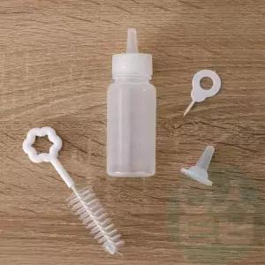 반려동물용 고양이 젖병 세트 60ml 먹이 주기 키트