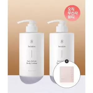 BEISKIN [2PACK]베이스킨 데일리 리프레쉬 바디로션(+로즈워터 콜라겐 마스크 1EA 증정) 2123243