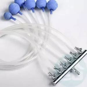 에어 호스 분배기 10구 브로와 조절기 공기 분배 장치