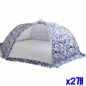 밥상덮개 대형 80cm 2개 세트 음식보관망