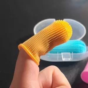 강아지 고양이 실리콘 칫솔 반려동물칫솔 MM-50001