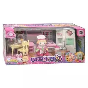 콩지래빗 주방놀이 세트 요리하는 인형 소꿉놀이 장난감 선물세트