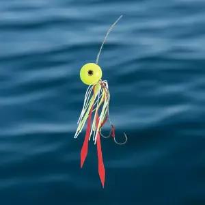 참돔 낚시 채비 유동형 타이라바 헤드 러버지그 세트 40g 1호