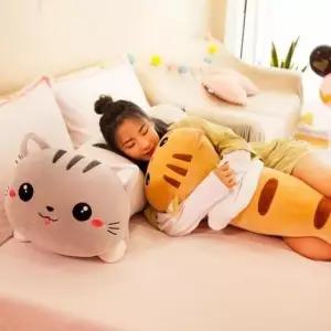 고양이베게 에스티 고양이 베개 배게 바디필로우 쿠션 동물 130cm