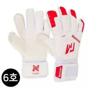 [콩심팥심]축구장갑 퍼펙트 낫소 골키퍼장갑 이운재 GK (6호) 화이트 (NWGP-W6)