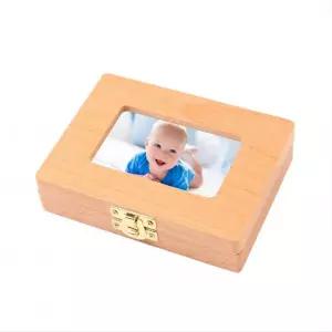 출산 선물 아기 유치 보관함 원목 탯줄함 배냇머리 보관 케이스 첫니 상자