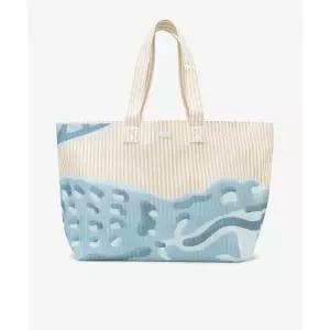 라코스테 남성 썸머팩 XL 탑지퍼 코튼 토트백 FB862168