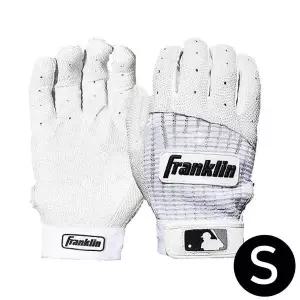 [콩심팥심]화이트 PRO 배팅장갑 야구 클래식 프랭클린 F1 (S)
