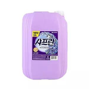 샤프란 섬유유연제 퍼플 대용량 업소용 20L