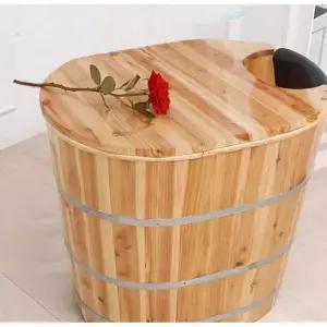 편백나무 욕조 의자 반신욕 원목 방수 간이 풀빌라