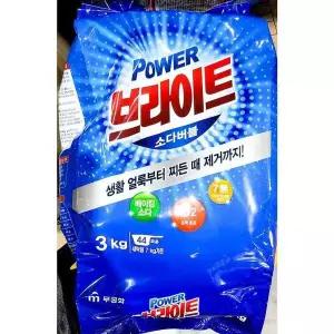 [셀러에이드]세탁세제(브라이트 리필 무궁화 3K) X4