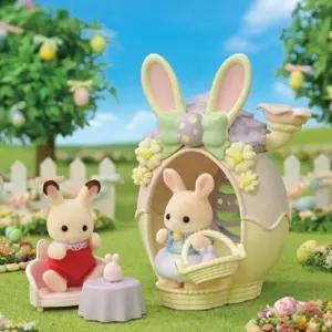 실바니안 패밀리 마가렛토끼의 파스텔에그하우스 인형