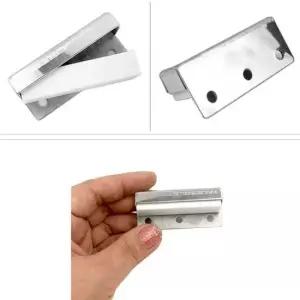 도어클로저 피스 고정 강화 유리문 출입문 도어 스토퍼 안전 장치