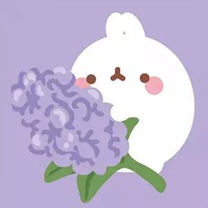 TBZ 몰랑 라벤더 몰랑이 보석십자수 액자세트 15x15