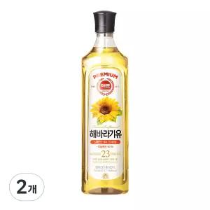 (1+2) 해표 해바라기유, 900ml, 2개 3Set