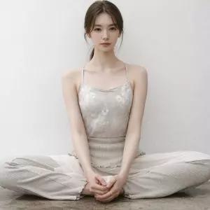 타이파 발레복 레오타드 여성 패드내장 일체형 댄스복 요가복 Typha