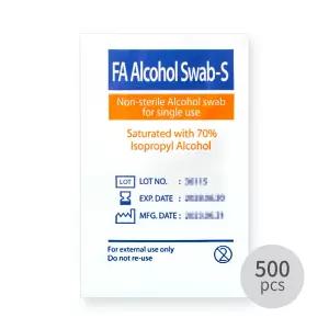 FA 알콜스왑 에스 500매 일회용 알콜솜 소독솜