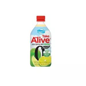 덴마크 테이크 얼라이브 제로 스위트자몽 500ml 8개 무료배송
