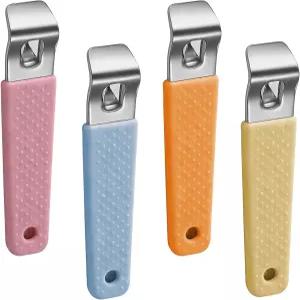 4pcs 바이알 오프너 디카퍼 약병 미끄럼 방지 실리콘 보호 커버 포함 구강 액체 병뚜껑 개봉에 적합하며