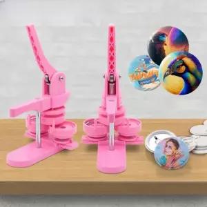 튼튼한 뱃지 기계 메탈 원형 핀버튼 58MM DIY 제작 버튼 58mm 재료