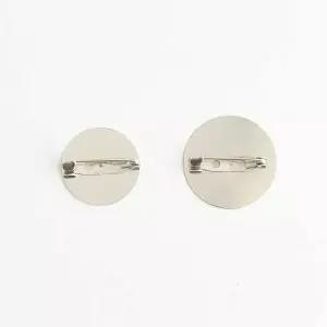 원판핀 브로치핀 코사지받침 리본 공예 부자재 25mm 코사지만들기